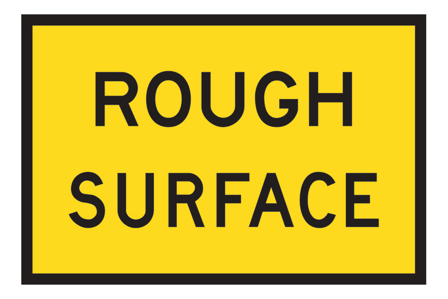 Rough Surface, Traffic Hazard, Uneven Surface