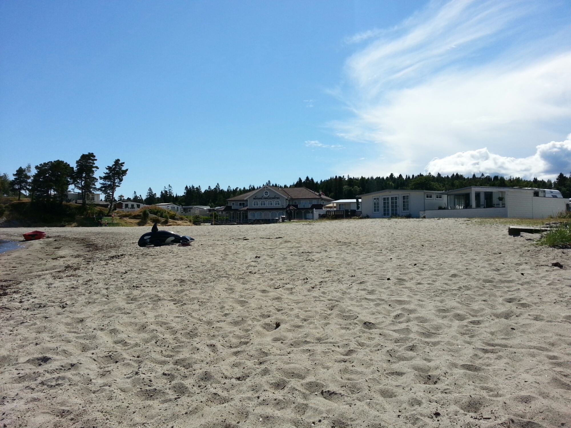 Strand beim Campingplatz Moysand (Grimstad) Strand beim Campingplatz Moysand (Grimstad)