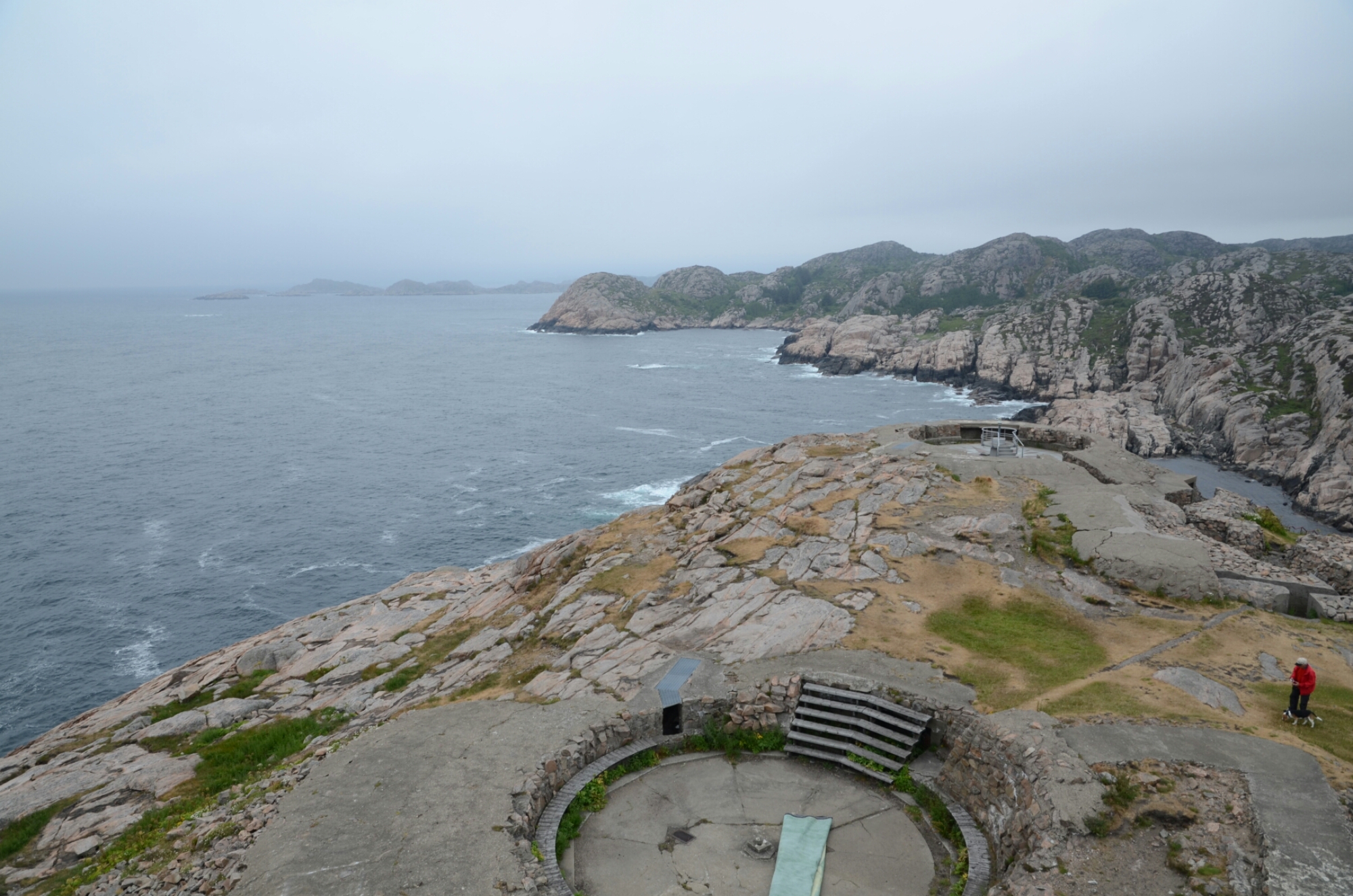 Aussicht vom Leuchtturm von Lindesnes Aussicht vom Leuchtturm von Lindesnes