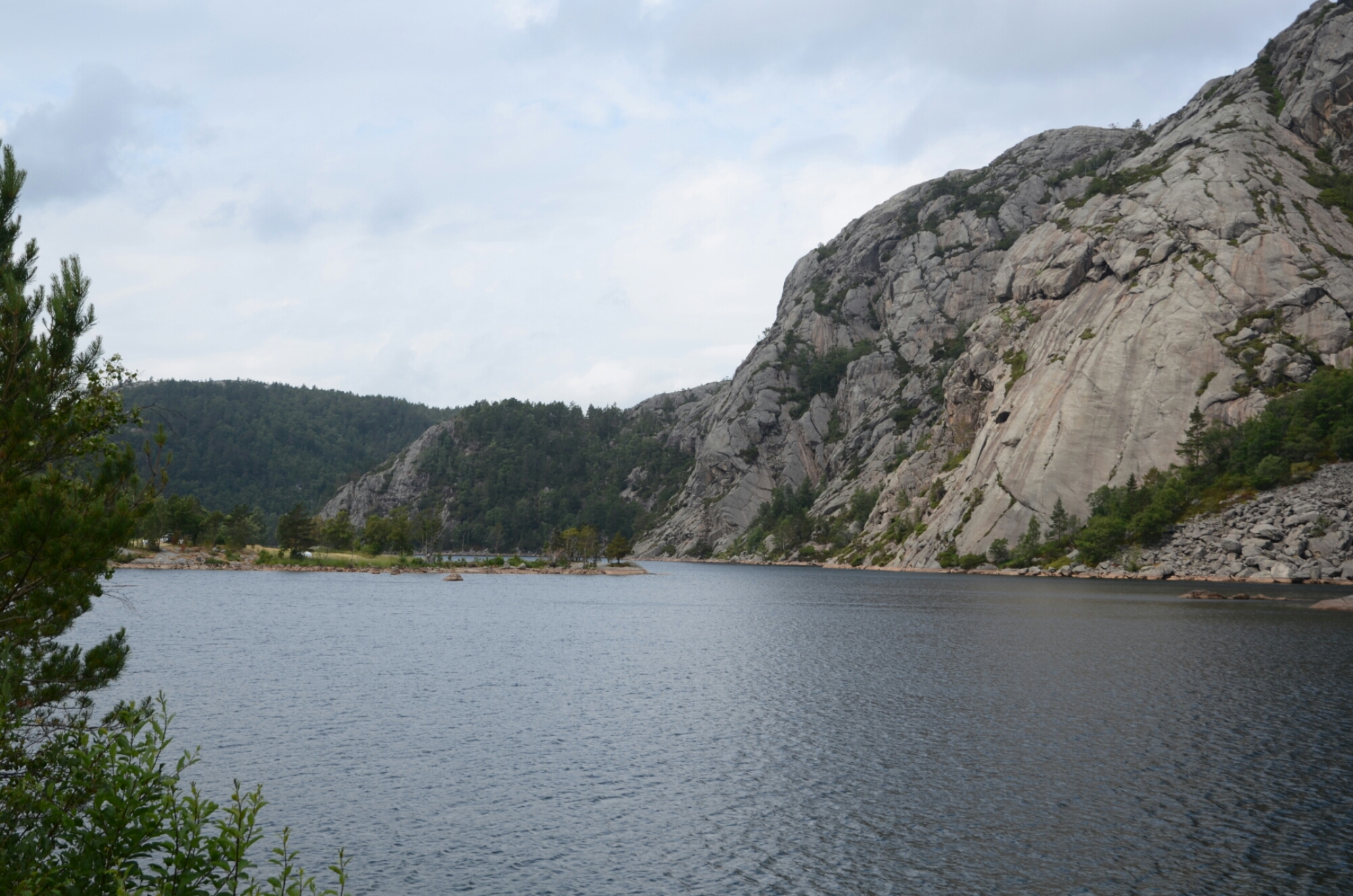 An der RV44 von Fleckefjord nach Egersund An der RV44 von Fleckefjord nach Egersund
