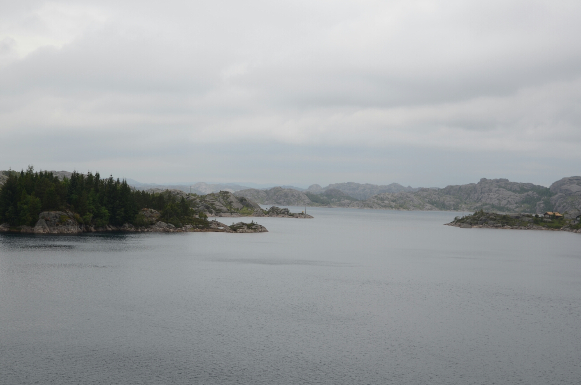 An der RV44 von Fleckefjord nach Egersund An der RV44 von Fleckefjord nach Egersund