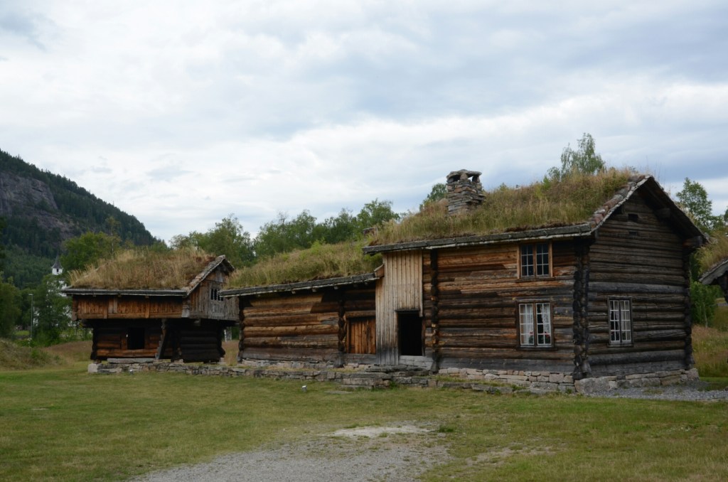 Stämmige Bauernhäuser