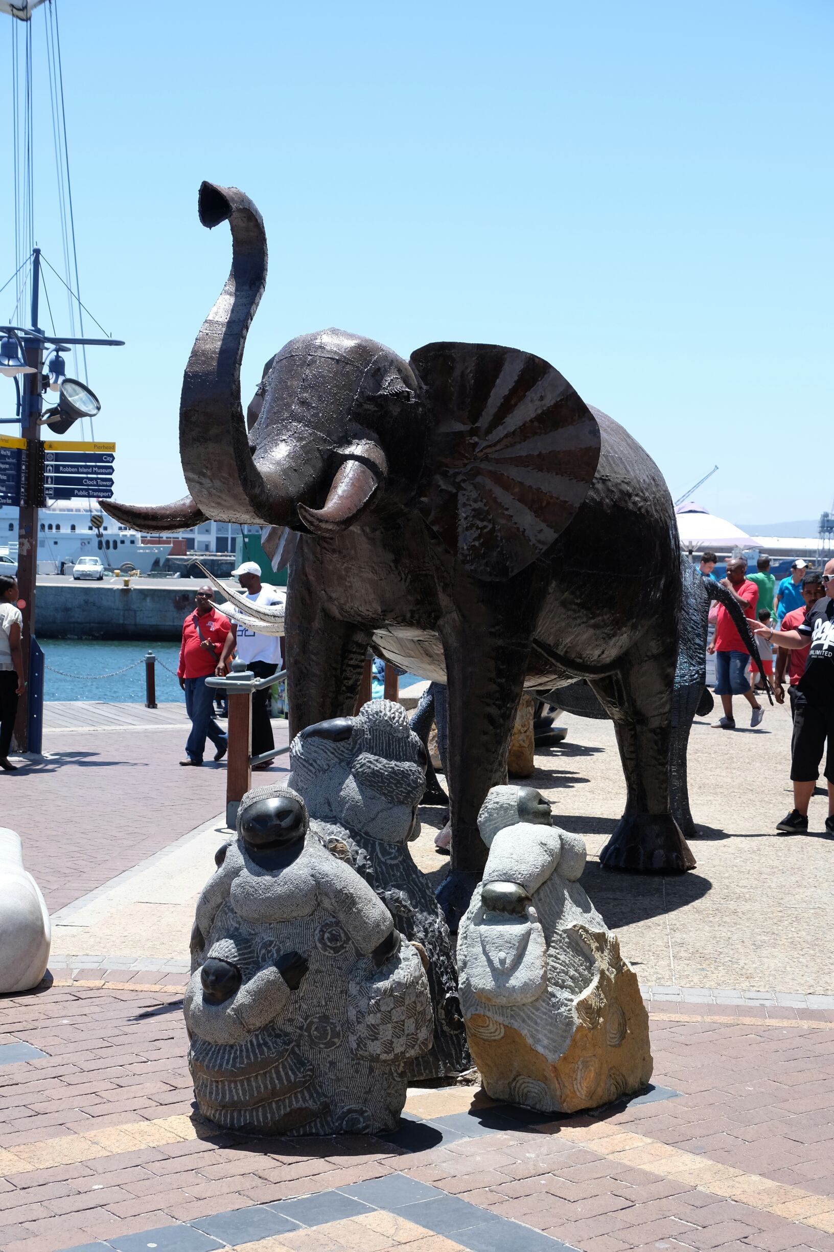 Kunst in V&A Waterfront in Kapstadt Kunst in V&A Waterfront in Kapstadt