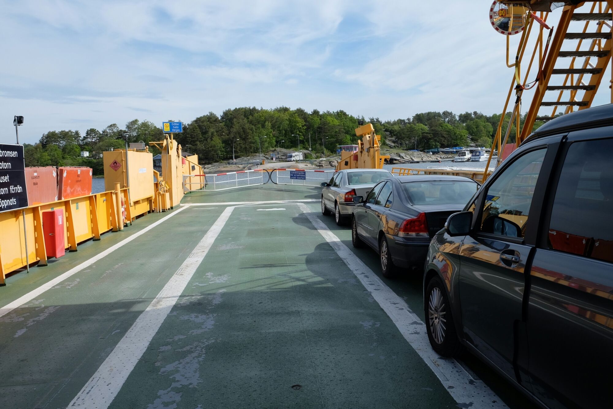 Fähre von Flatön nach Bokenäs Fähre von Flatön nach Bokenäs