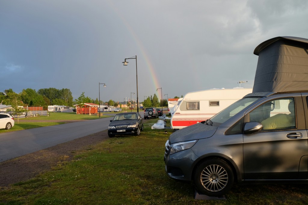 Unter dem Regenbogen