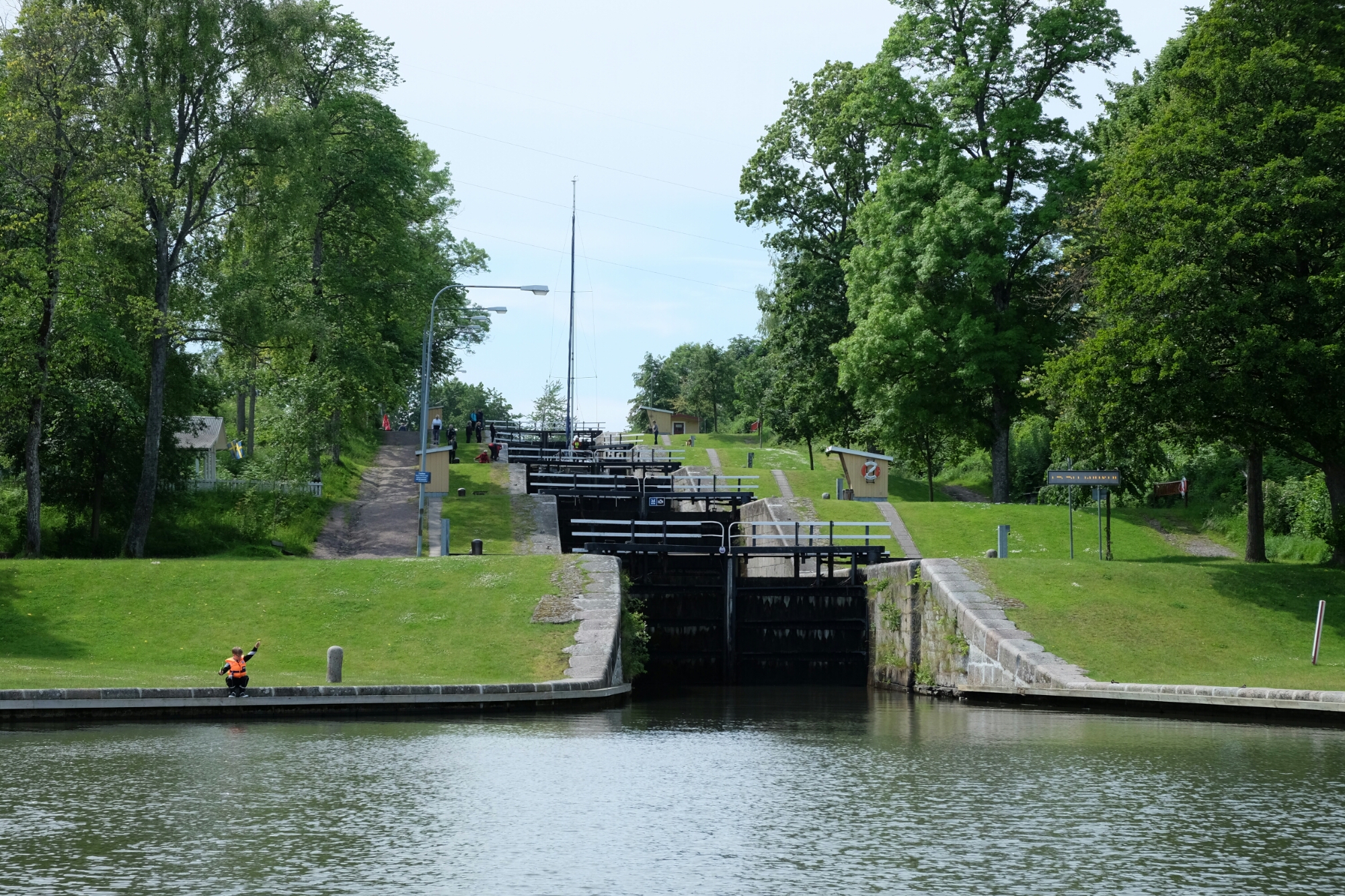Götakanal-Schleusen bei Borenshult Götakanal-Schleusen bei Borenshult