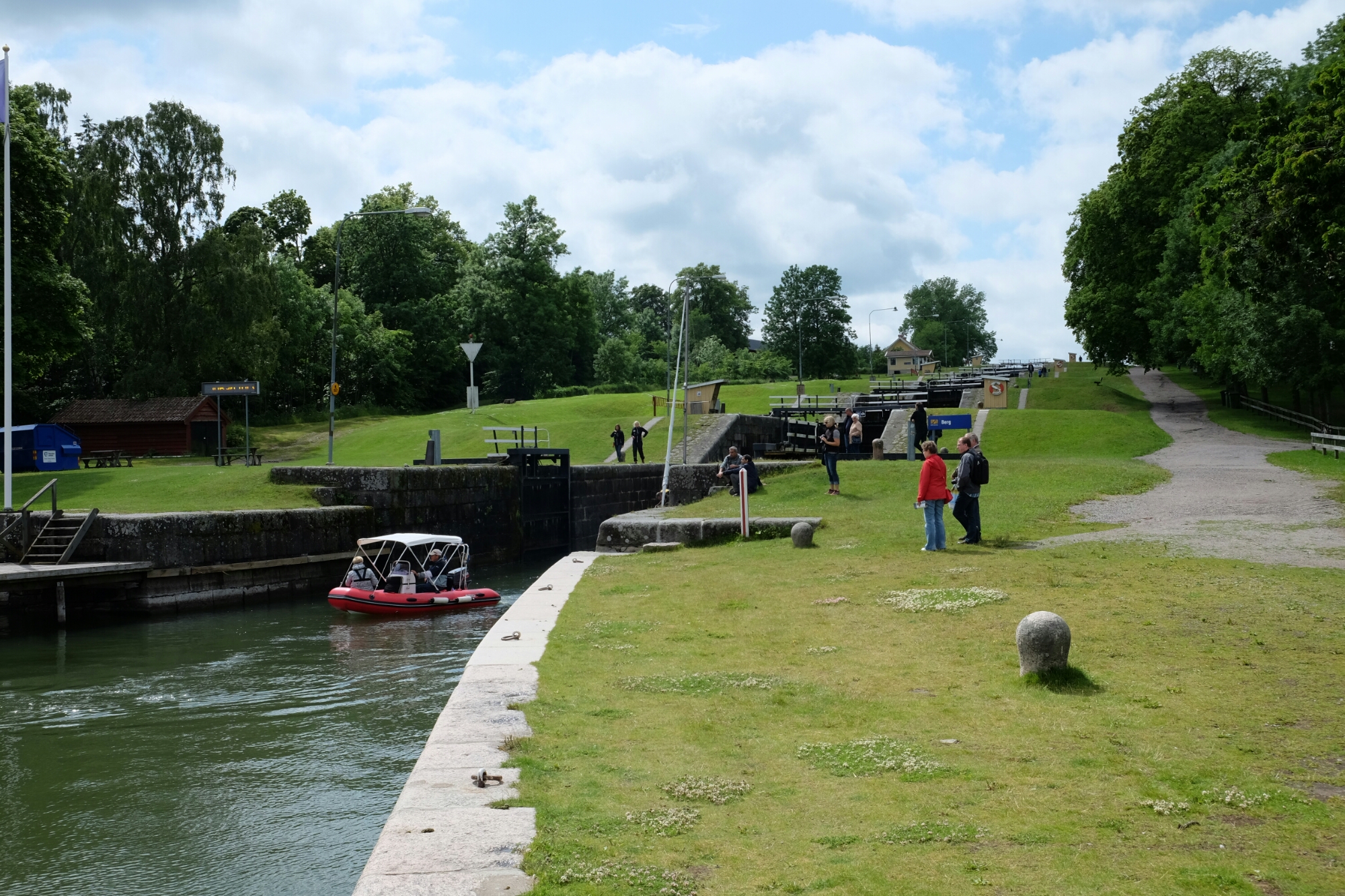Götakanal-Schleusen bei Berg Götakanal-Schleusen bei Berg