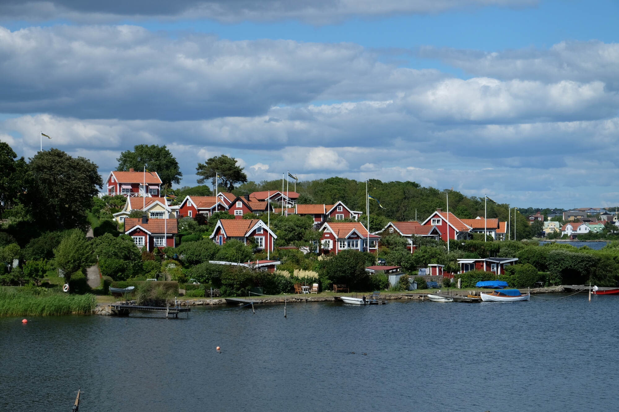 Häuser bei Karlskrona Häuser bei Karlskrona