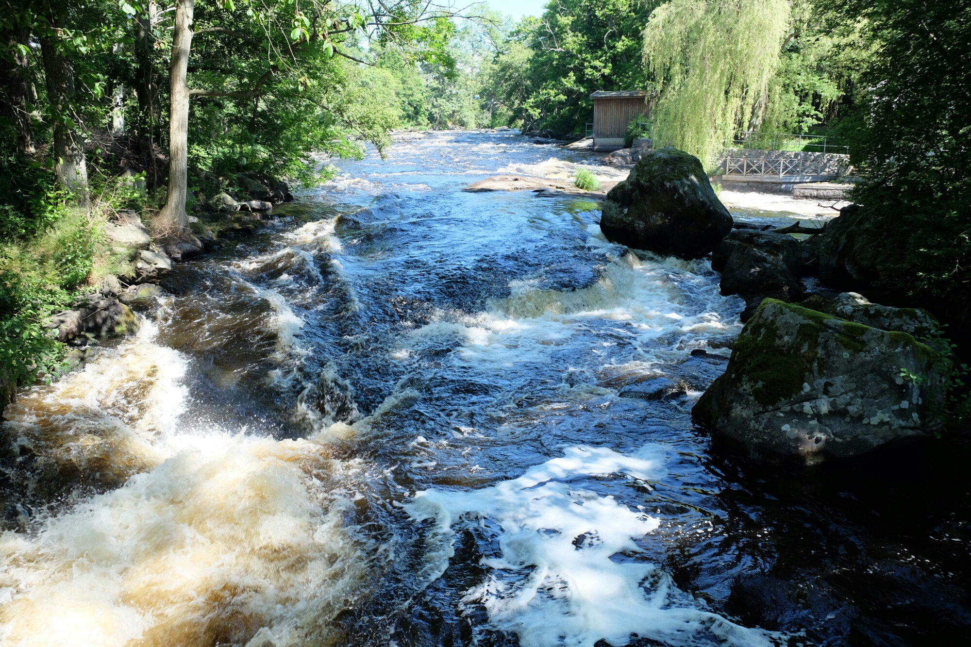 Fluss Mörrumsån Fluss Mörrumsån