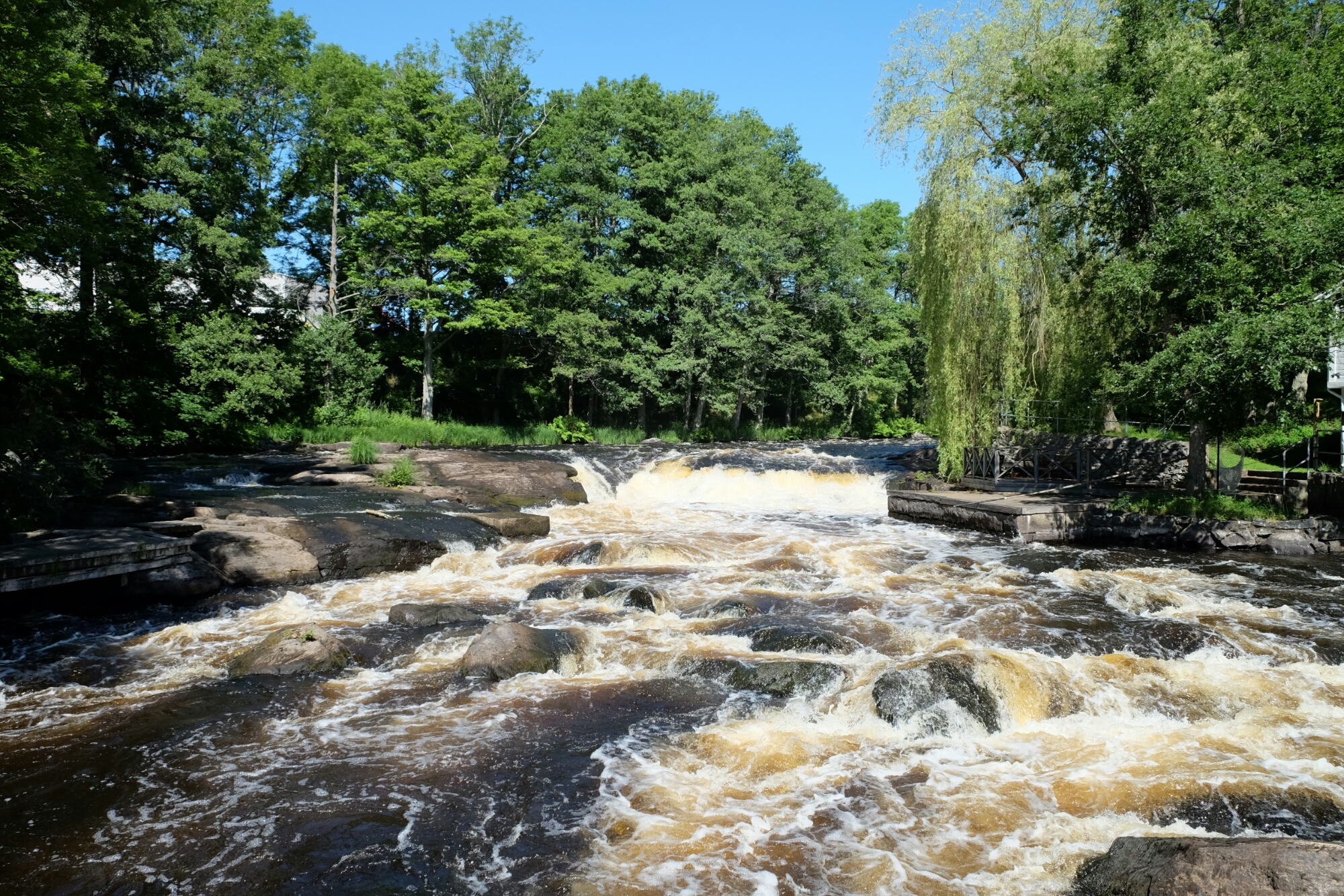Fluss Mörrumsån Fluss Mörrumsån