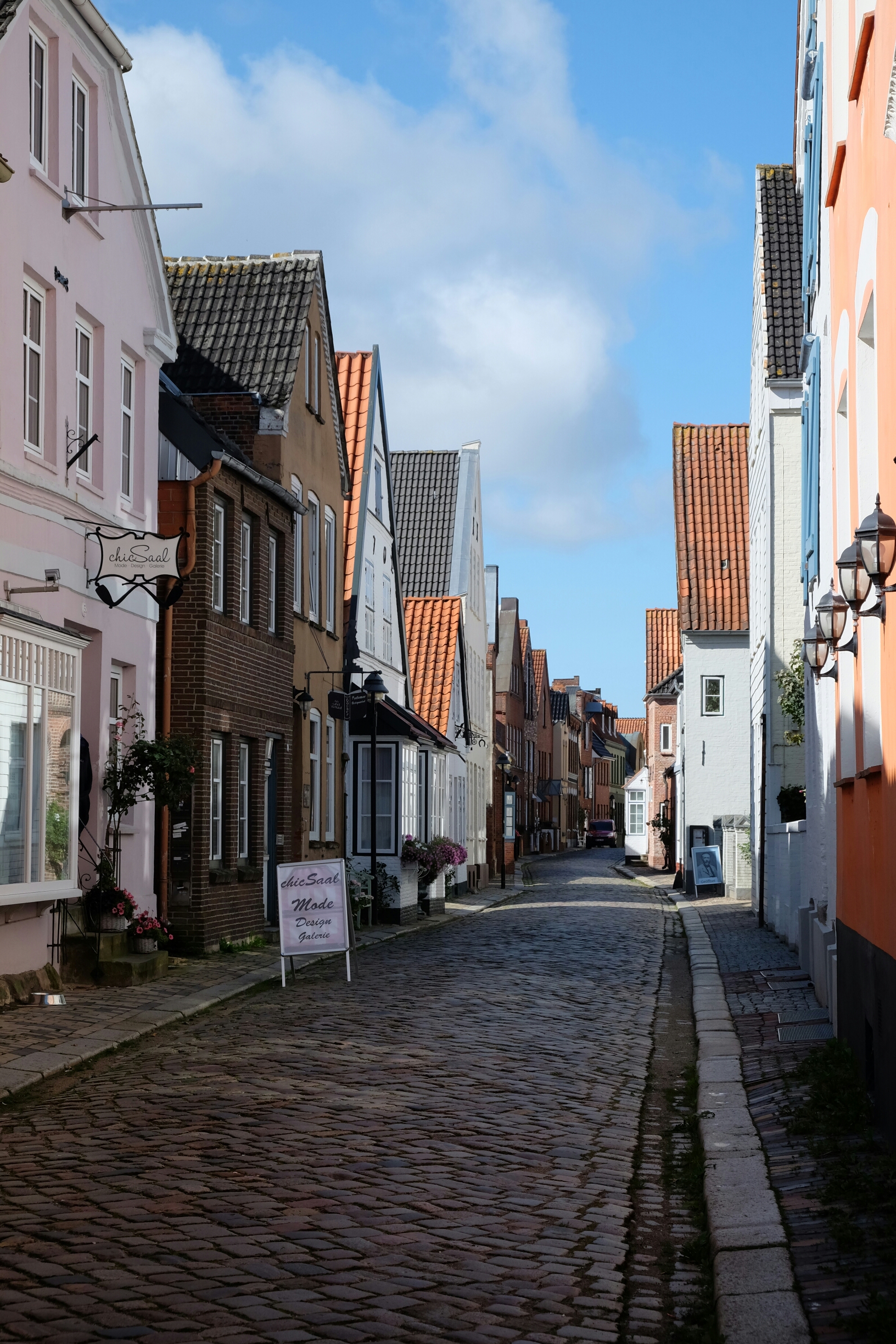 Häuserzeile in Husum Häuserzeile in Husum