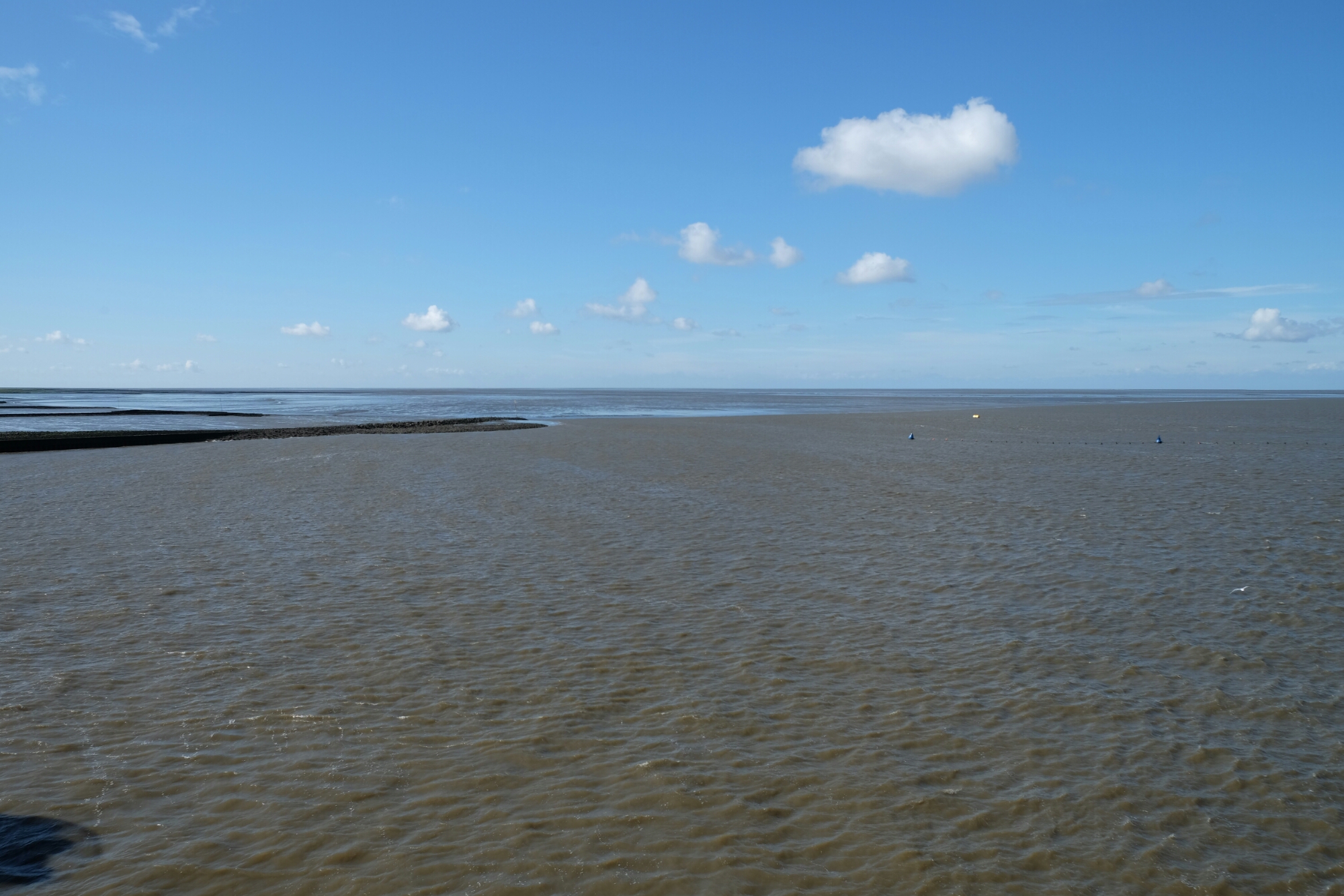 Nordsee beim Eidersperrwerk Nordsee beim Eidersperrwerk