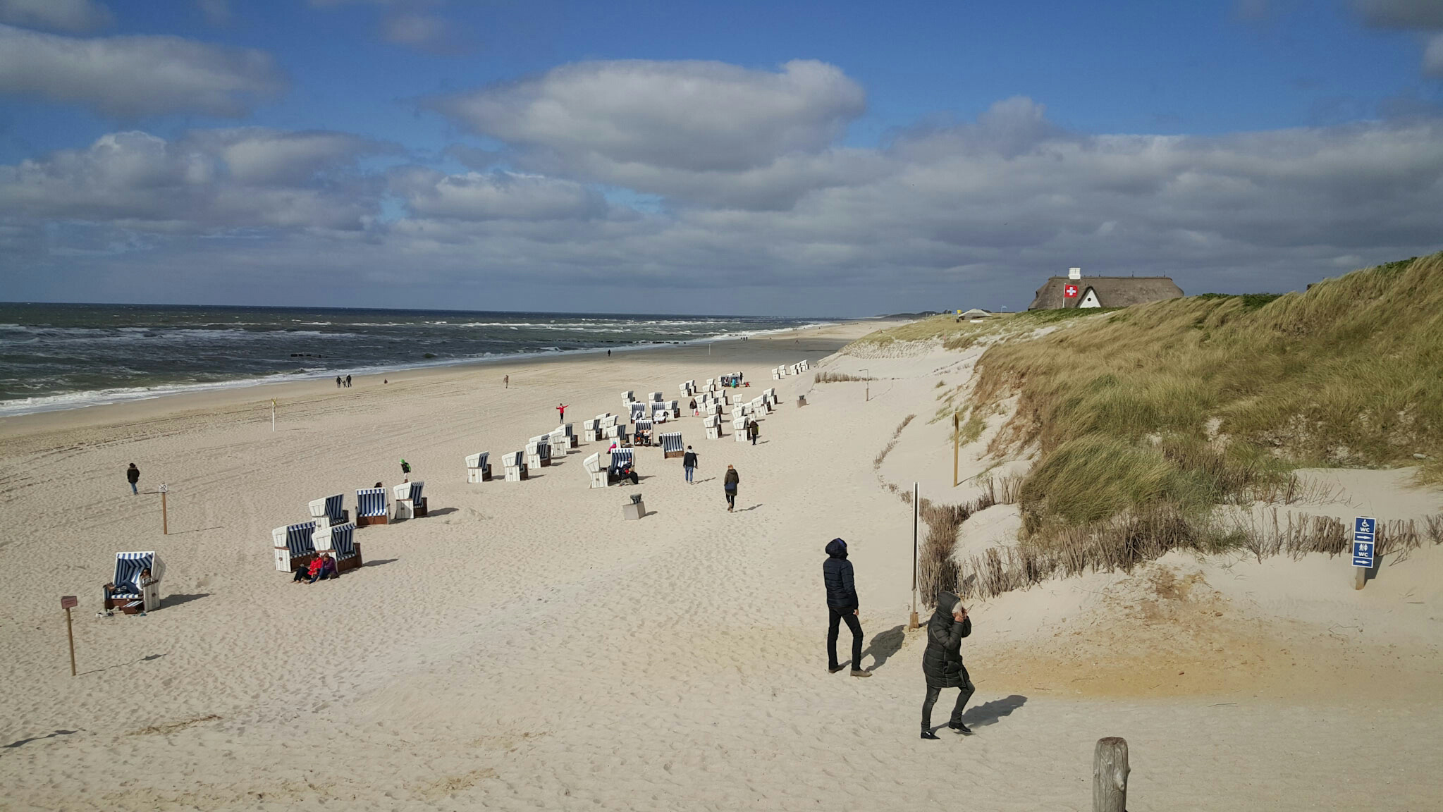 Kampener Strand bei der Sturmhaube