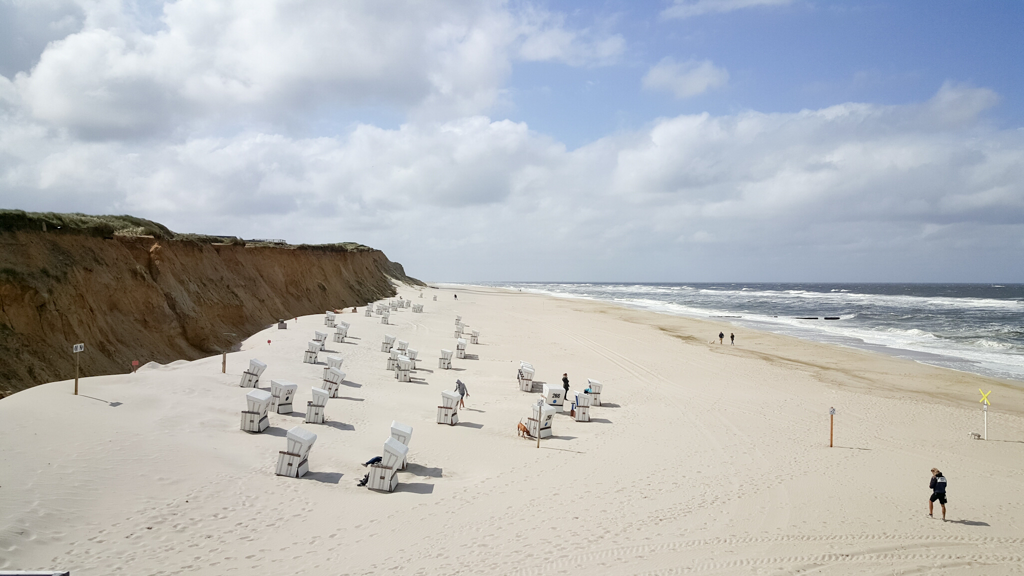 Rotes Kliff in Kampen