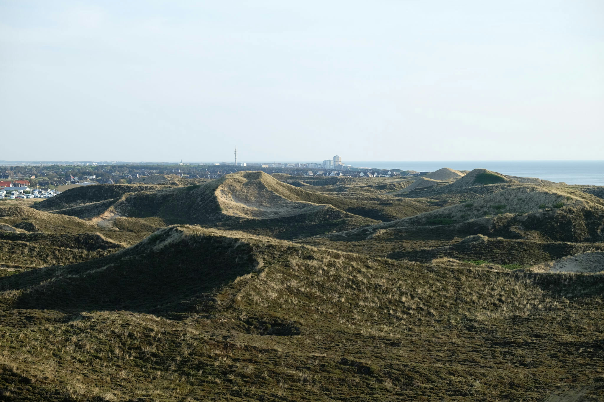 Blick nach Süden von der Uwe-Düne