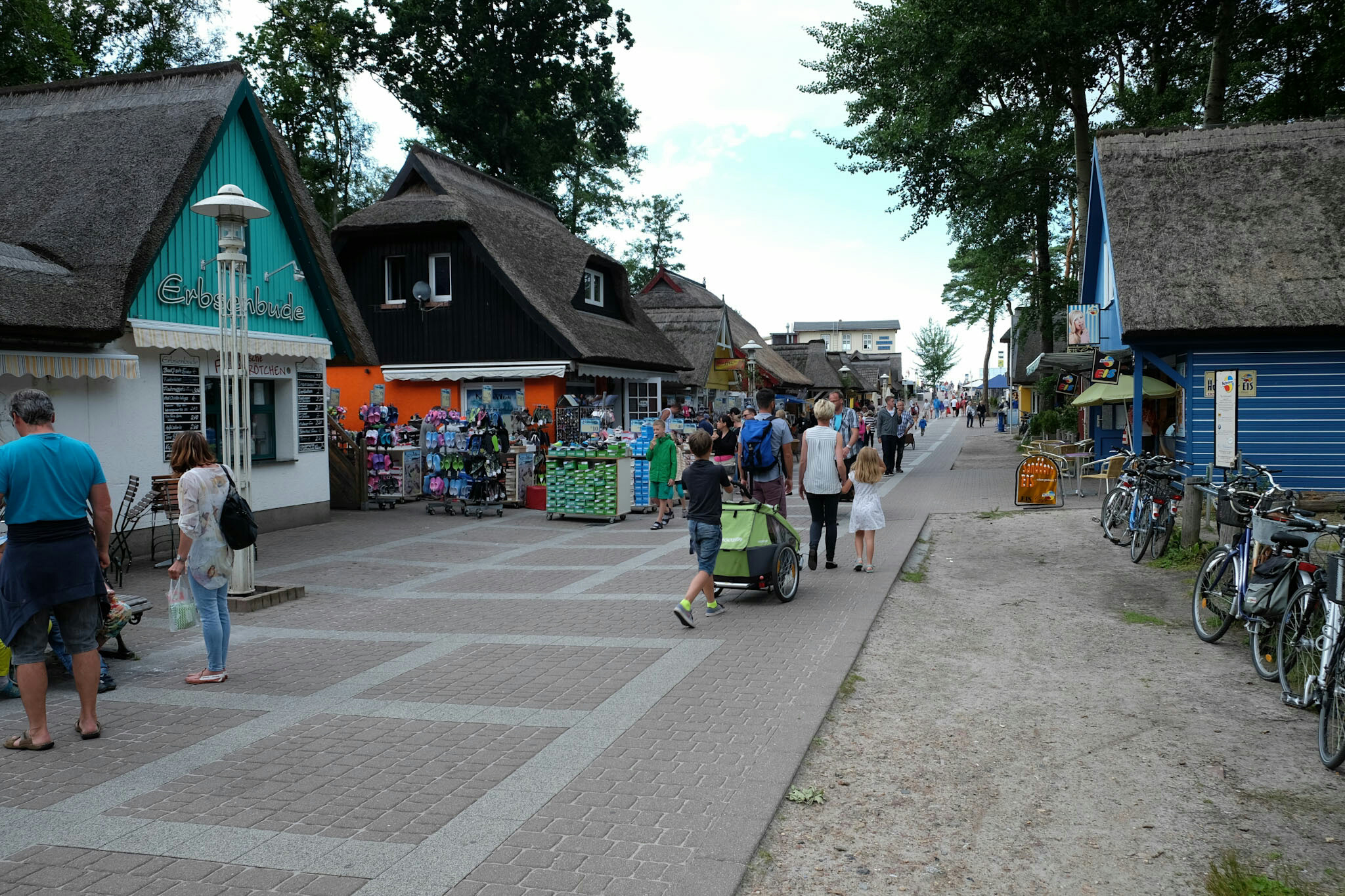 Am Weg zur Prerower Seebrücke