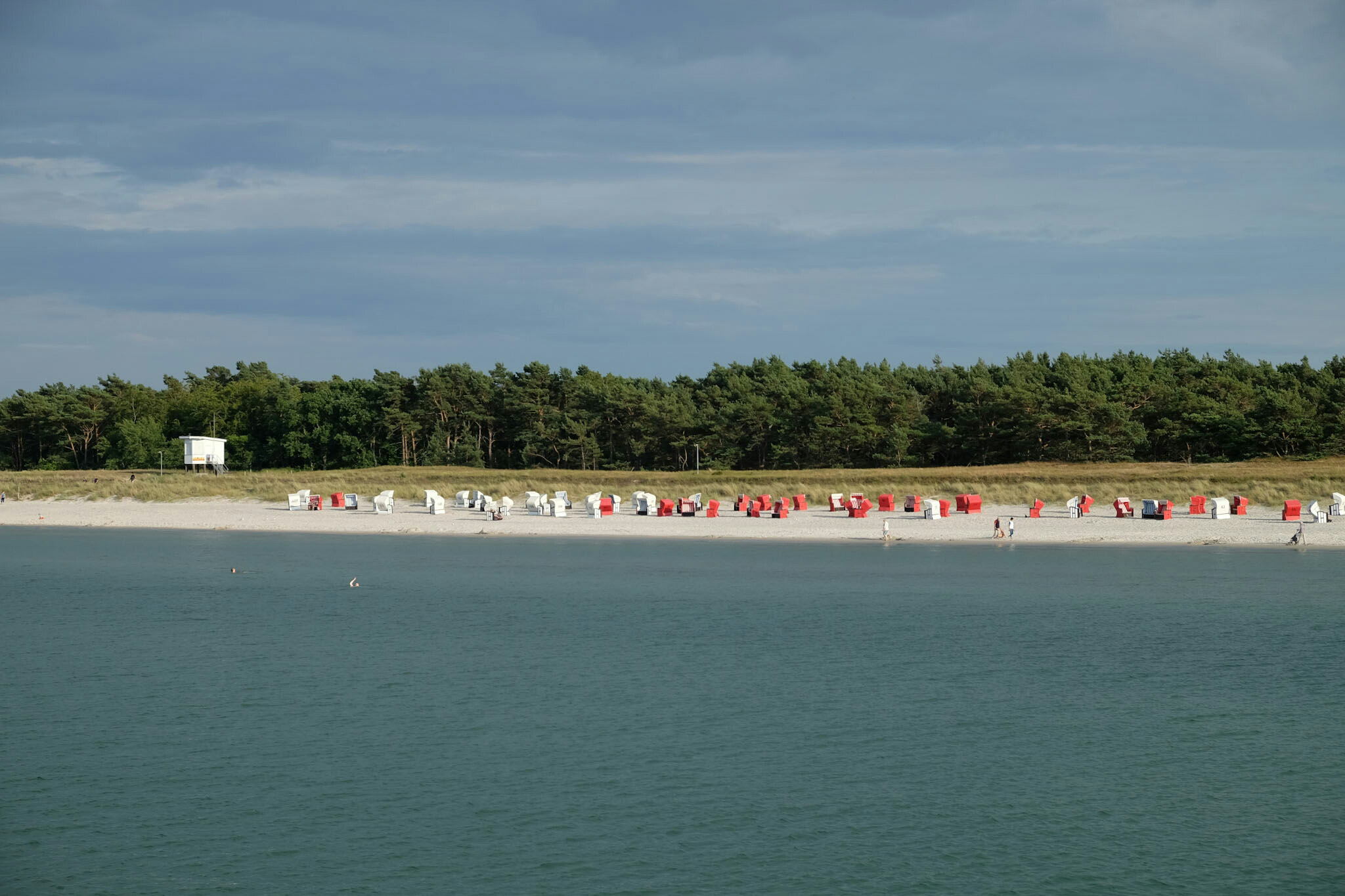 Strand bei der Prerower Seebrücke
