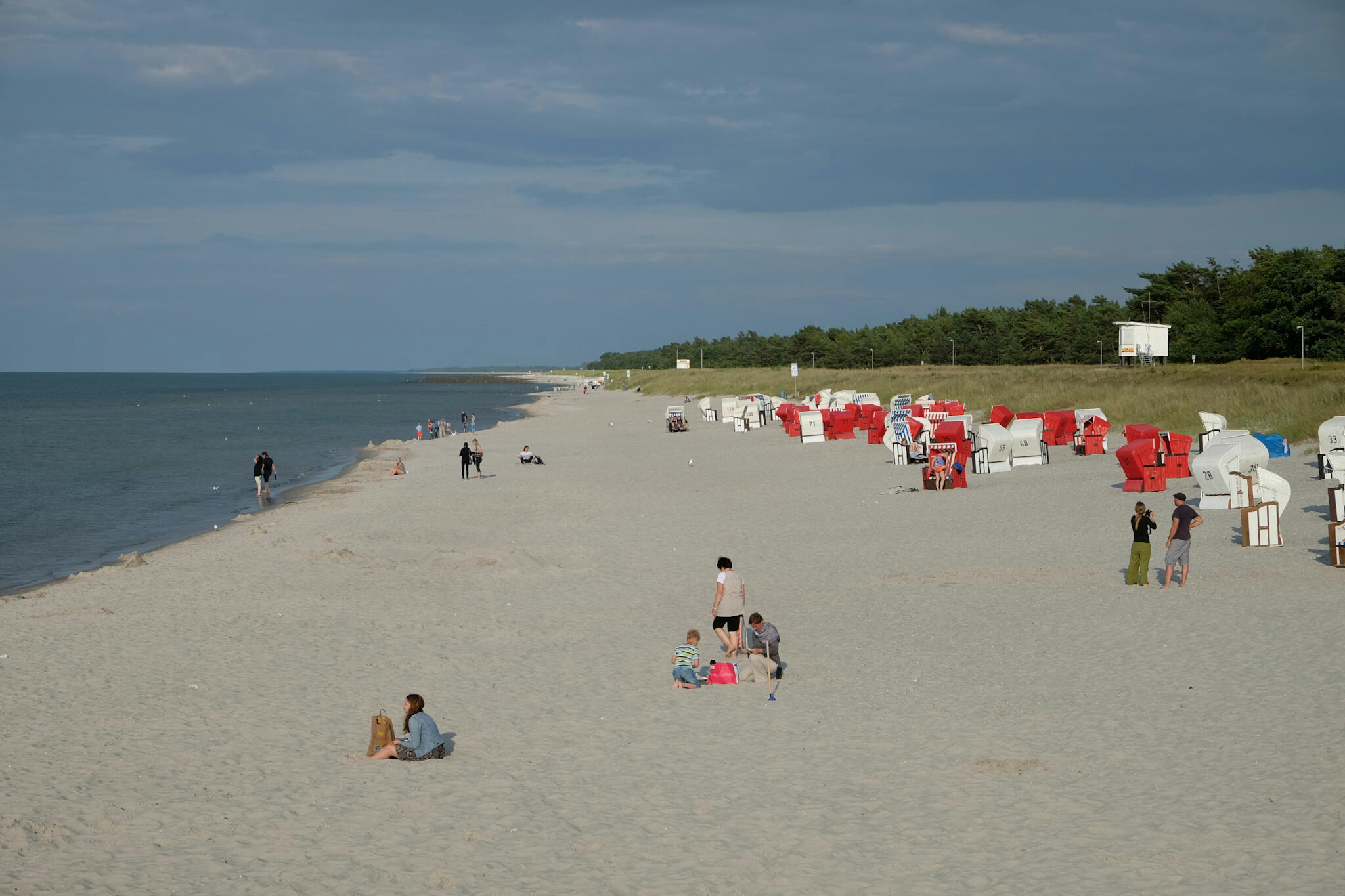 Strand bei der Prerower Seebrücke
