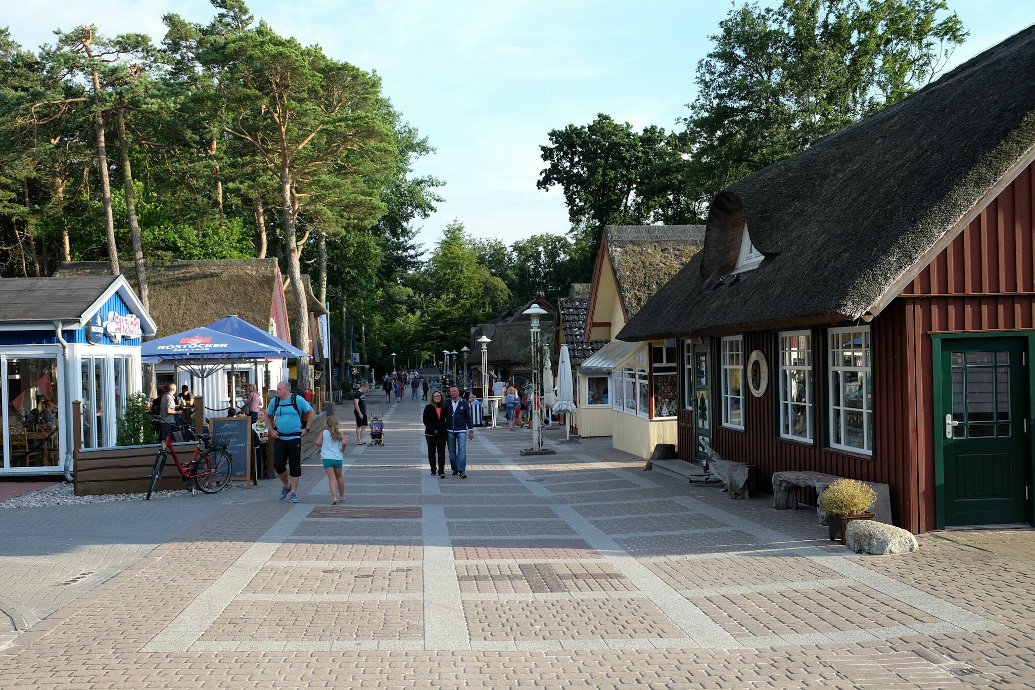 Am Weg zur Prerower Seebrücke