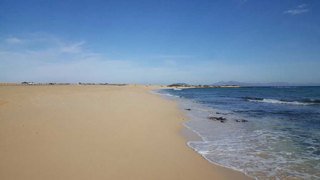 Morgendlicher Strandspaziergang