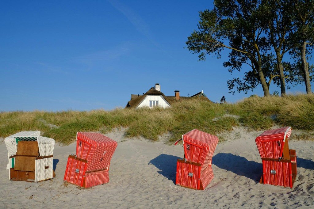 Abendstimmung am Strand von&nbsp;Ahrenshoop