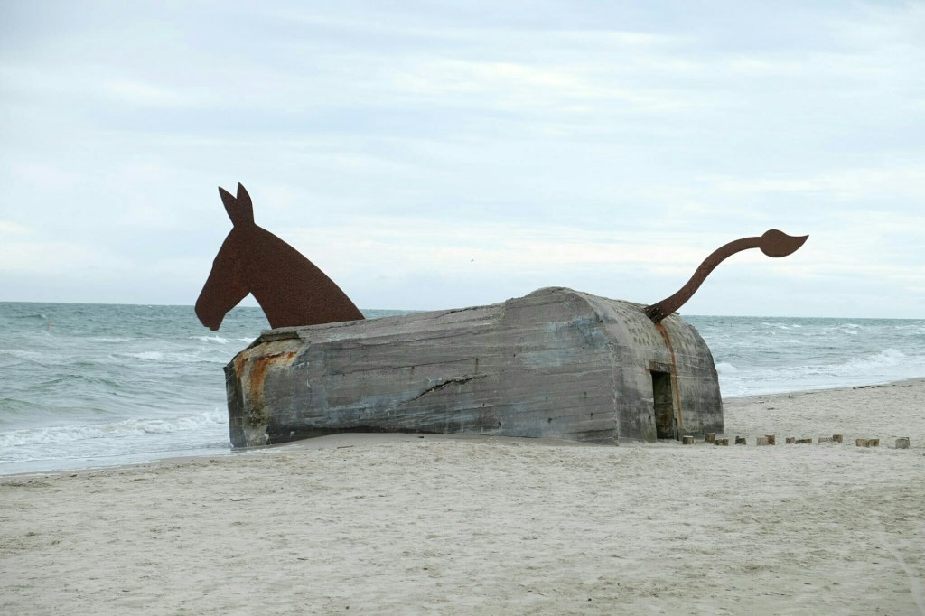 Blåvands Huk – Atlantikwall und Kunst am&nbsp;Strand
