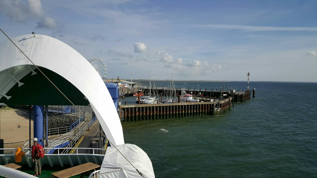 Abschied von Sylt, Ankunft auf dem&nbsp;Darss