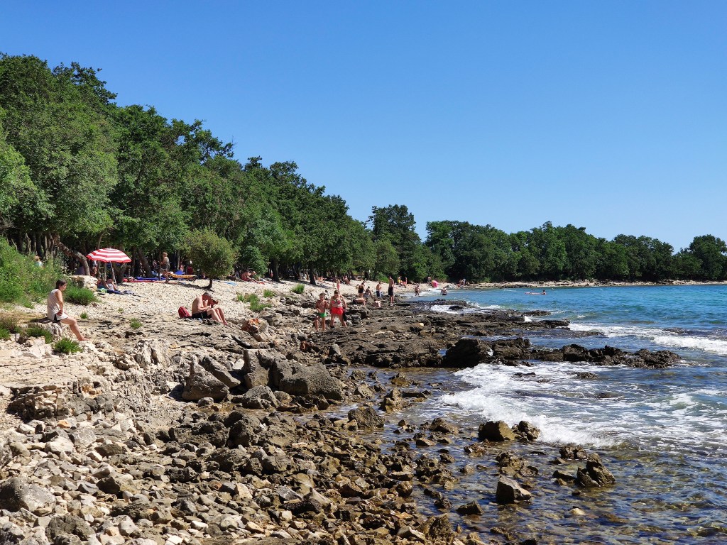 Die abwechslungsreichen Strände zwischen Vabriga und Červar, abseits der&nbsp;Touristenströme