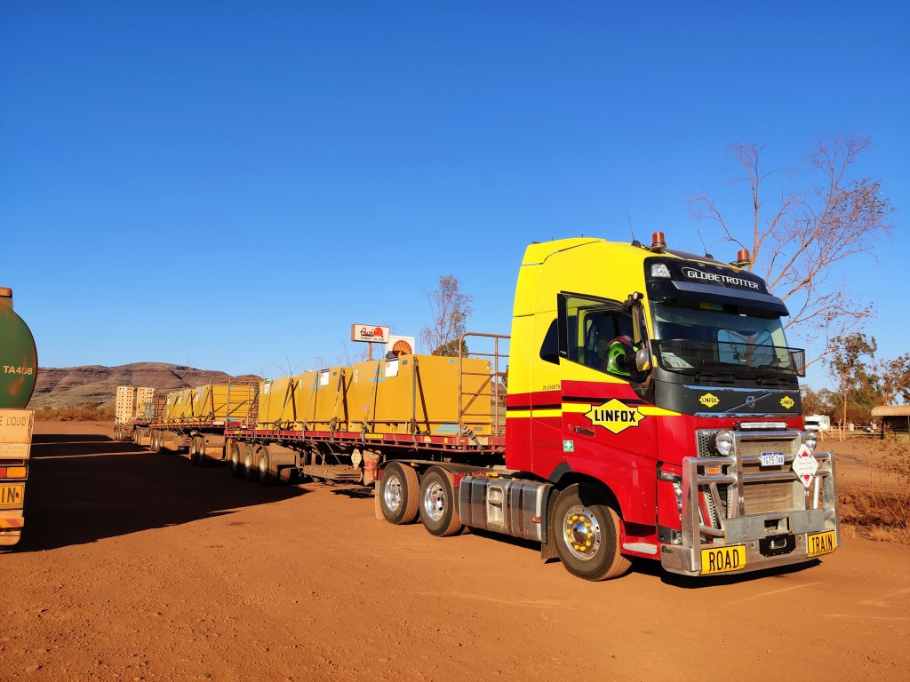 Road Train Spotting beim Auski&nbsp;Roadhouse