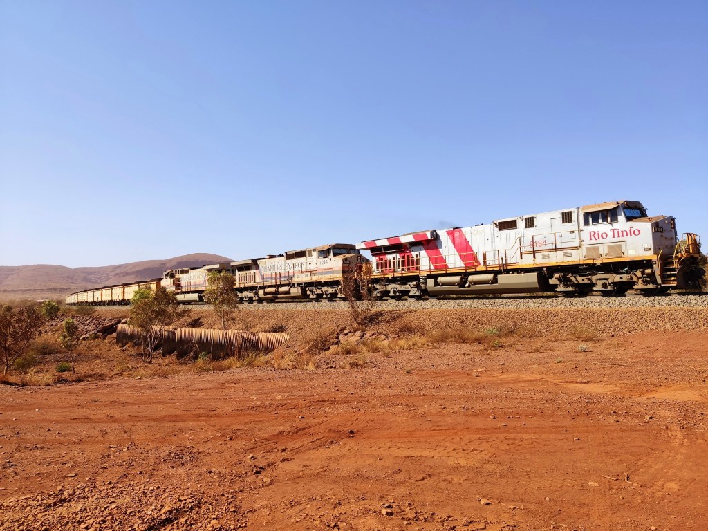 120km auf der Tom Price Railway&nbsp;Road