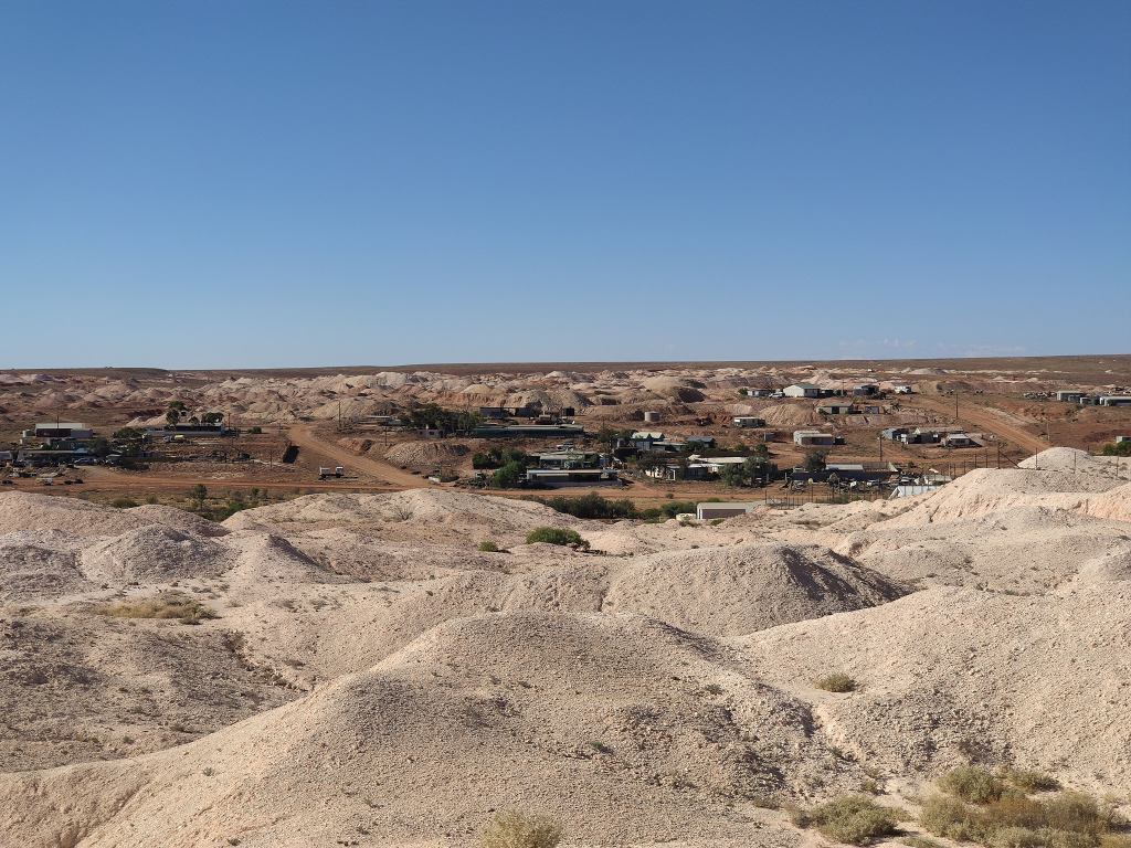 Opale und Raketen auf der langen Fahrt von Roxby Downs nach Port Augusta