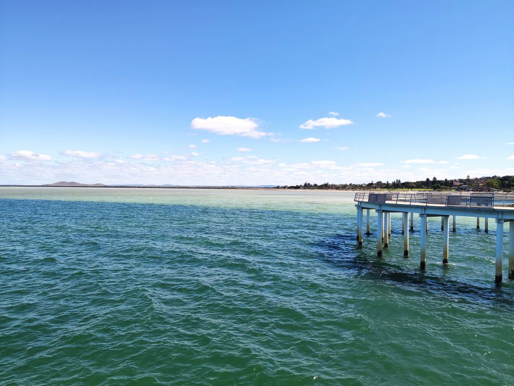 Whyalla Foreshore mit rundem Jetty