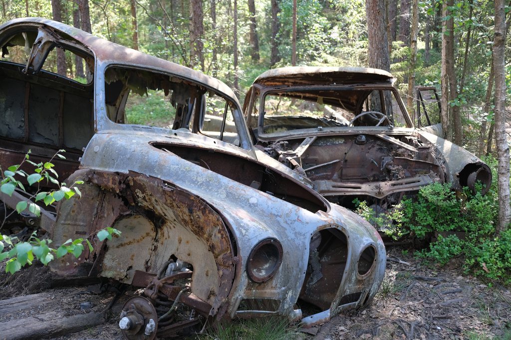 Der faszinierende Autofriedhof Kirko Mosse: Kunstwerk der Natur und die Geschichte dahinter