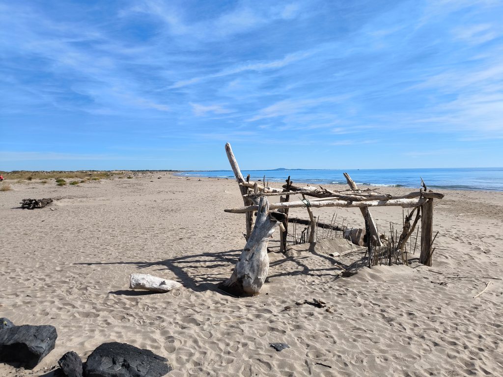 Die letzte Woche der Sommersaison am Strand im Languedoc / Hérault&nbsp;auskosten