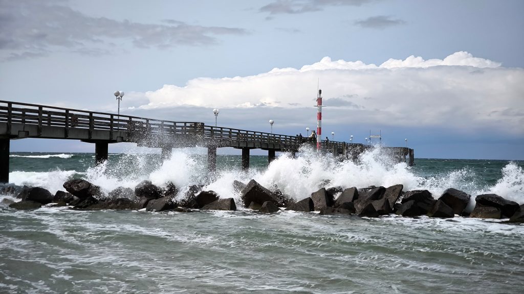 Stürmisches Pfingstwetter an der&nbsp;Ostseeküste
